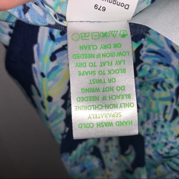 Lilly Pulitzer Madia Tunic Dress High Tide Navy - Picture 6 of 8